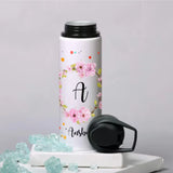 Blooming Personalized Water Bottle