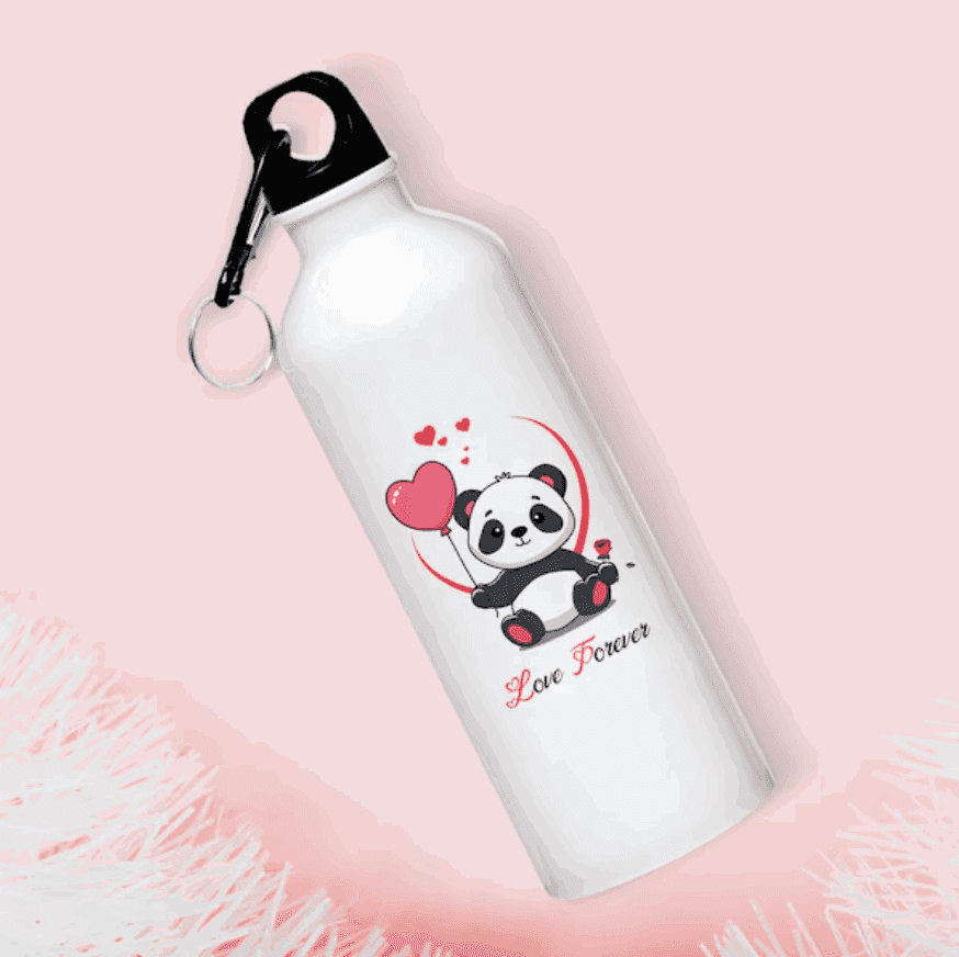 Forever Love Valentine Sipper Bottle