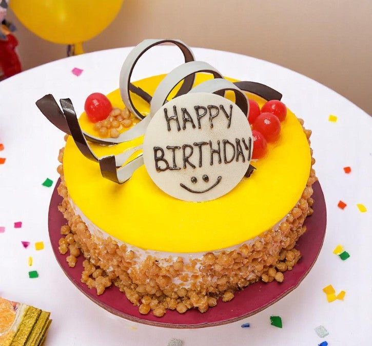 Birthday Butterscotch Cake