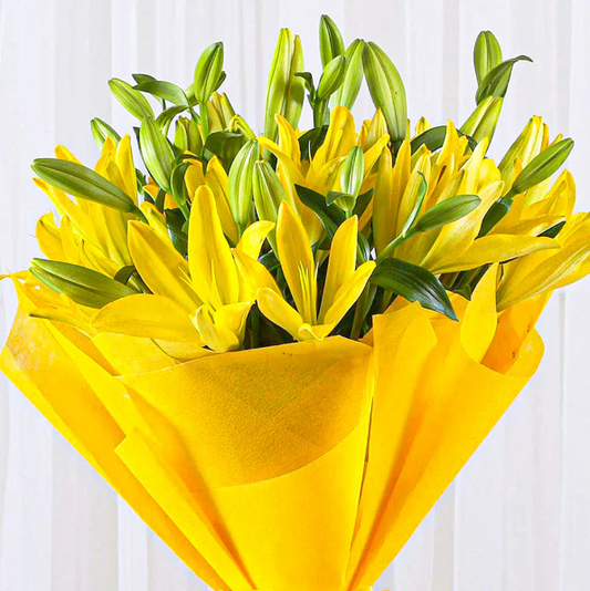Lovely Asiatic Lilies Bunch