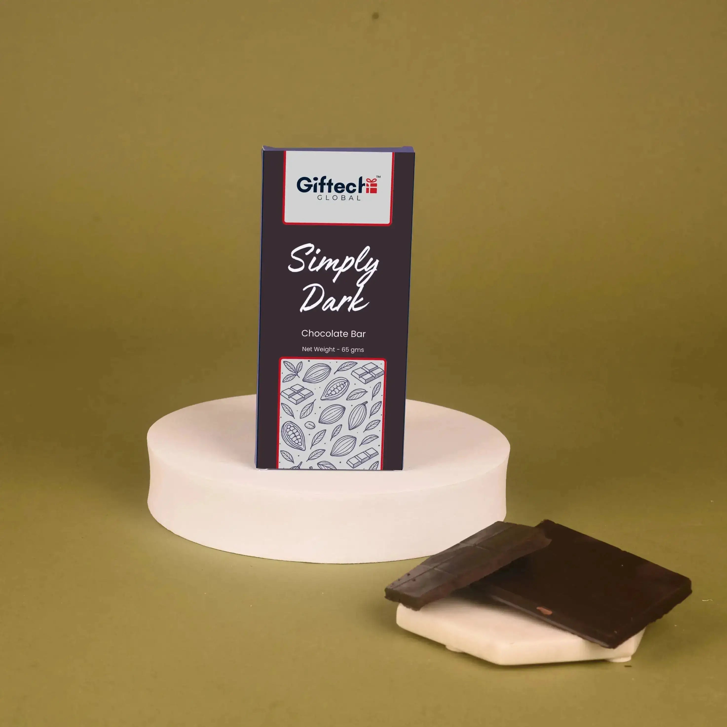 Simply Dark chocolate bar included in the Festive Gift Hamper, a rich treat for Diwali celebrations and premium gifting.