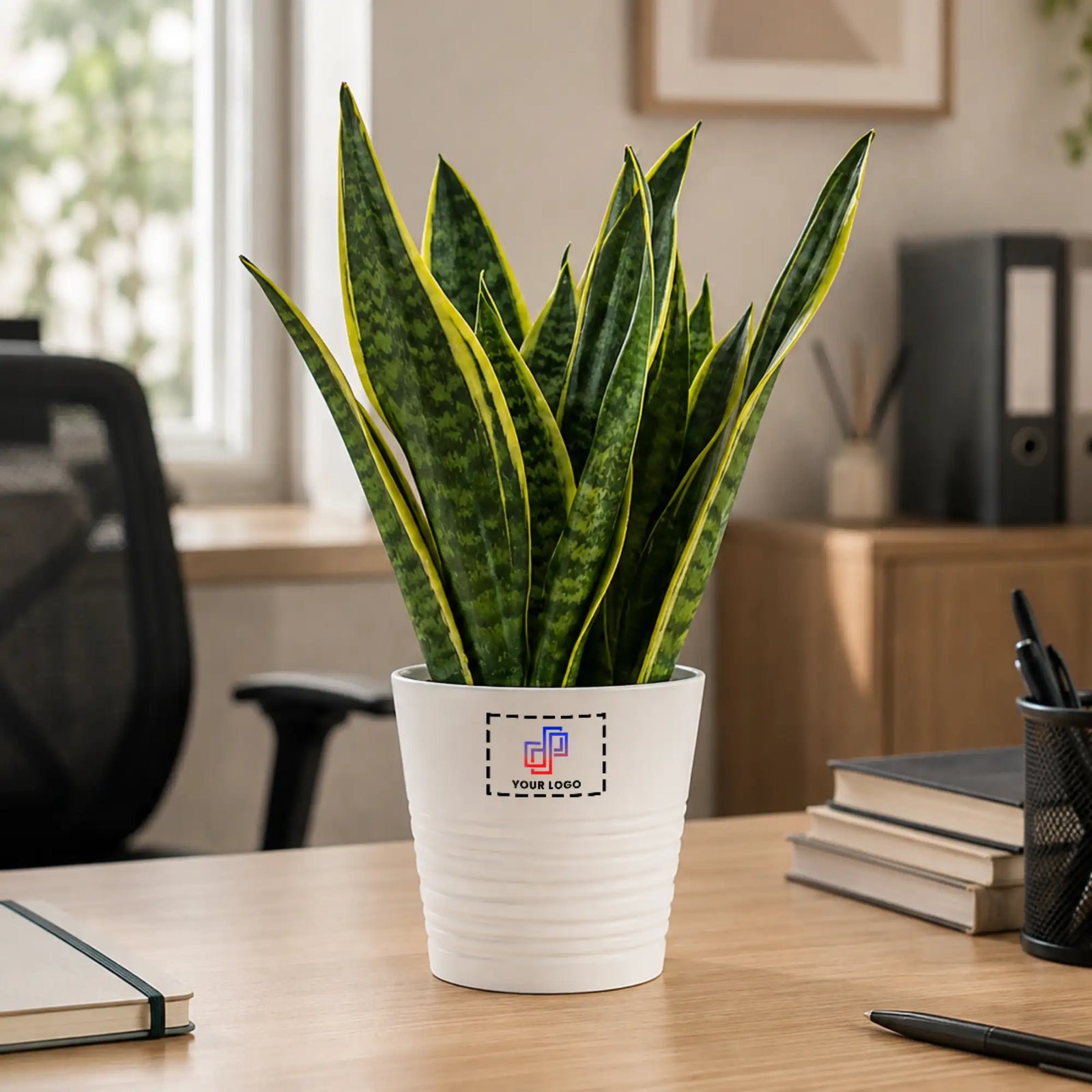 Snake Plant with Customised Pot