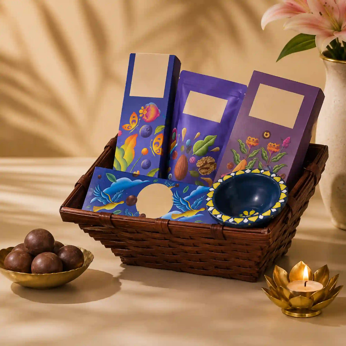 The Willow Hamper – Premium Festive Gourmet Gift Basket