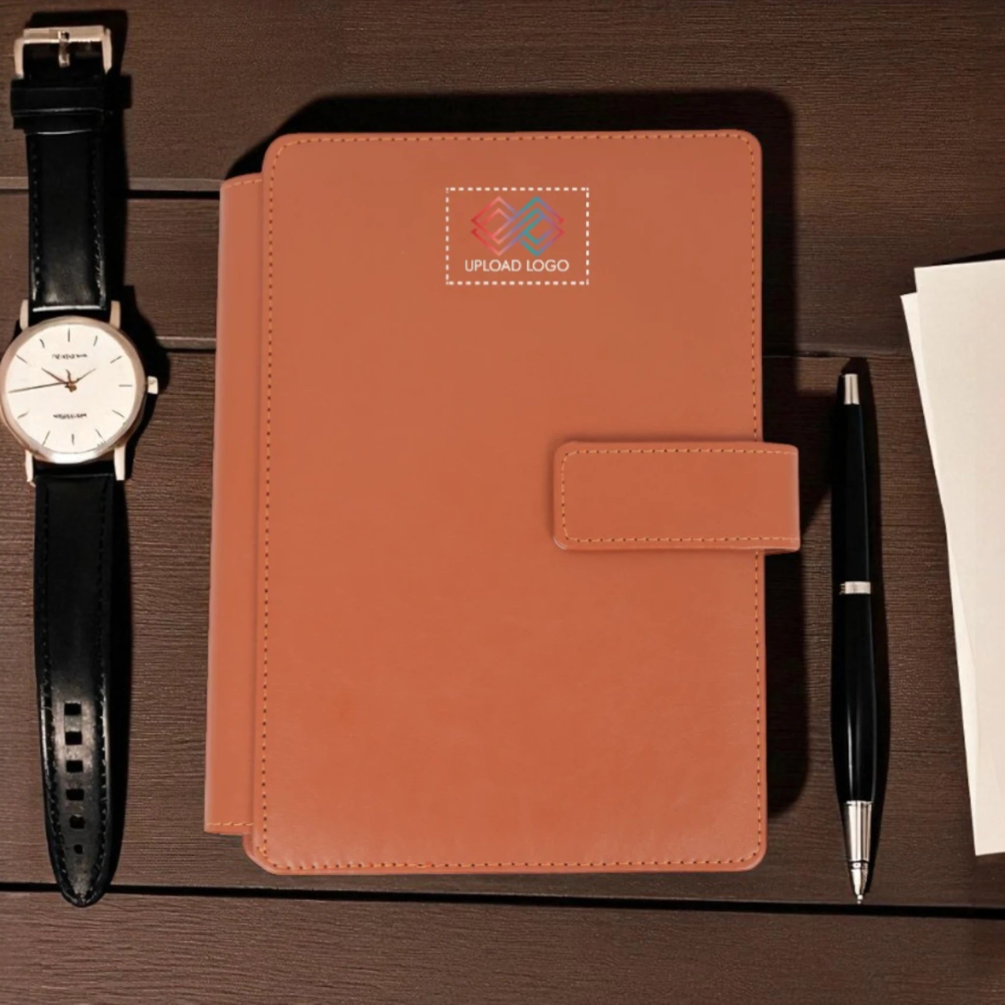 The Delegate - Premium PU Diary Brown