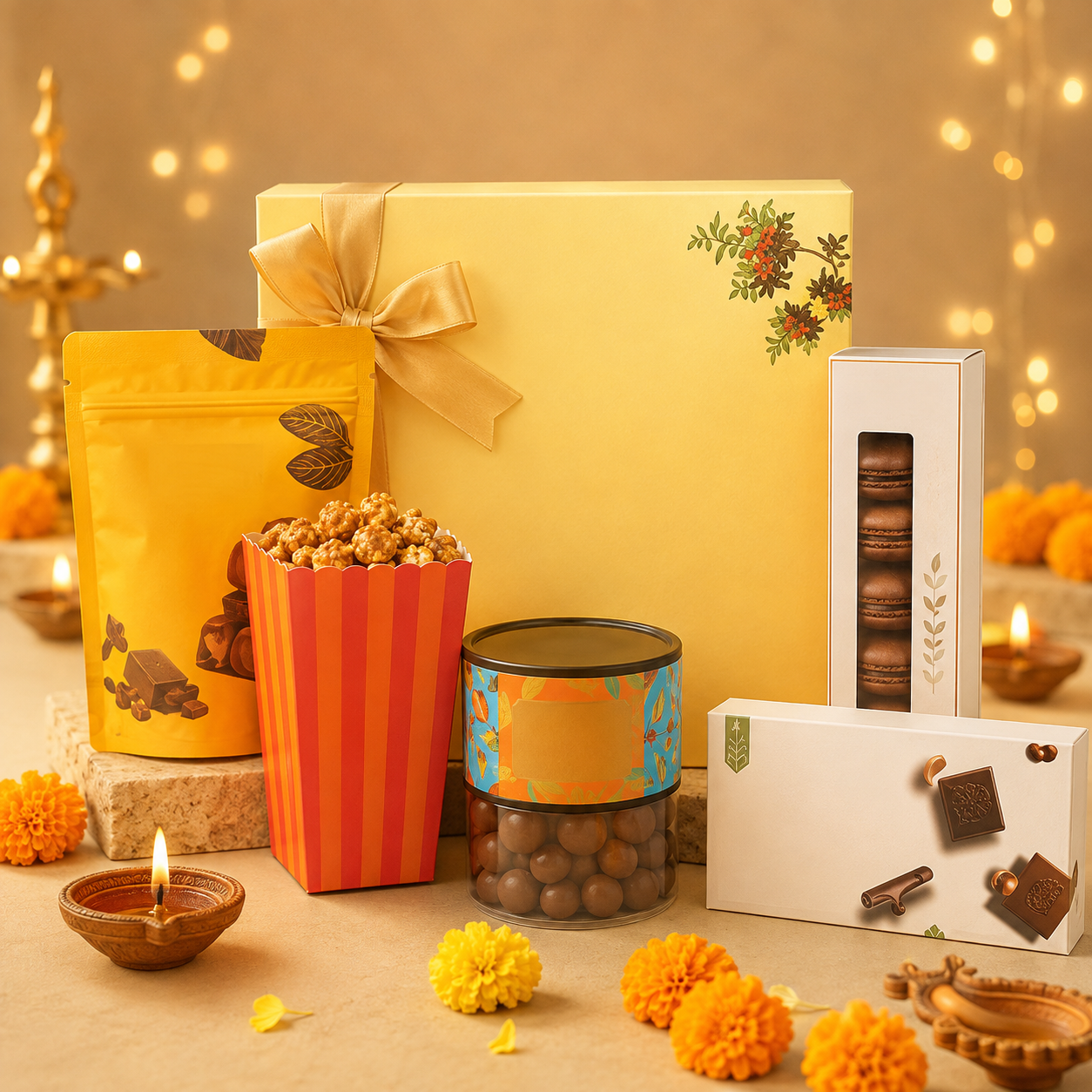 Celebration Luxe Chocolate Hamper Box