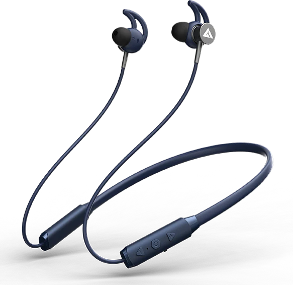 Gx Charge Wireless Neckband Earphones Blue