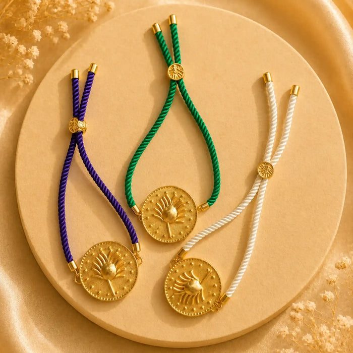 Tree of Life Rakhi with Assorted Thread