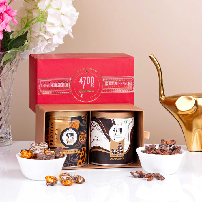 4700 BC Tuxedo Chocolate Duo Gourmet Popcorn