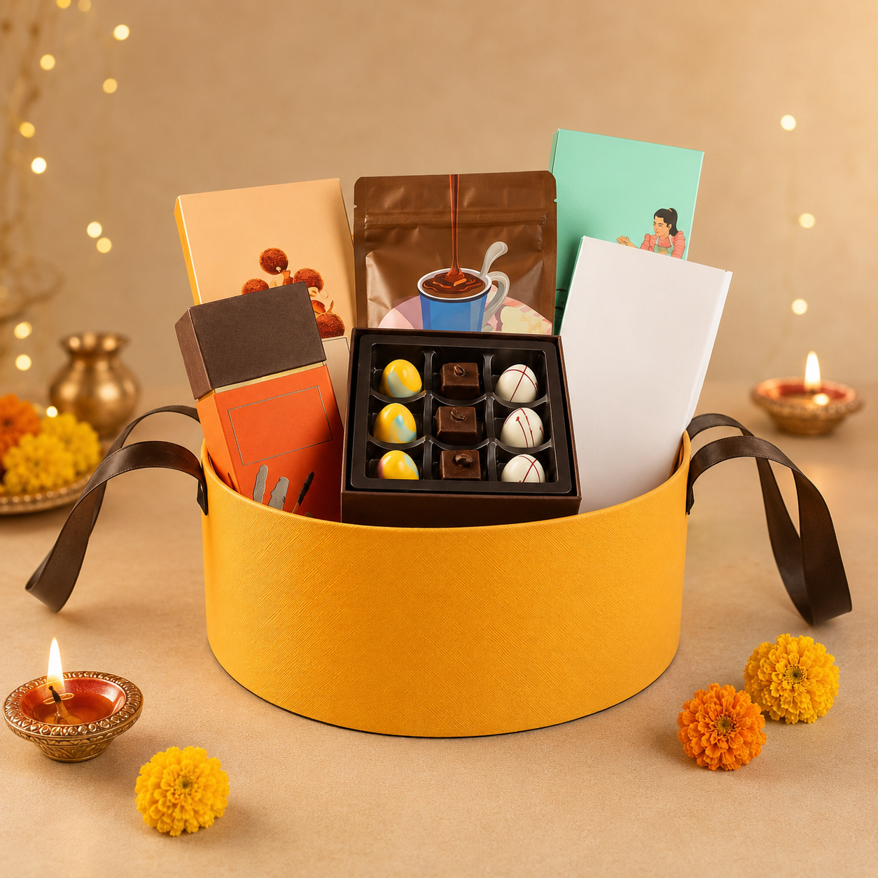 Ultimate Hamper Basket – Premium Gourmet Chocolate Gift Hamper