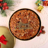 Vanilla Walnut Dry Cake in Tin