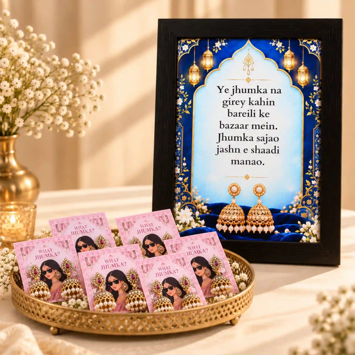 Bareilly ka Jhumka Quote Frame | Giftech Global