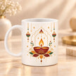 Personalised Diwali Mug – Custom Name Festive Coffee Mug