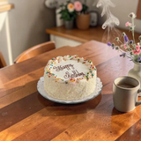 White Forest Cake