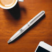 White Metal Volkswagen Pen - Iconic Design & Functionality