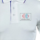 Men's Tipped Elegance Polo T-shirt with Embroidered Logo