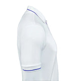 Men's Tipped Elegance Polo T-shirt with Embroidered Logo
