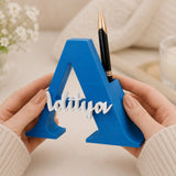 Personalized Initial Pen Stand