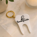 Personalized Tooth Keychain
