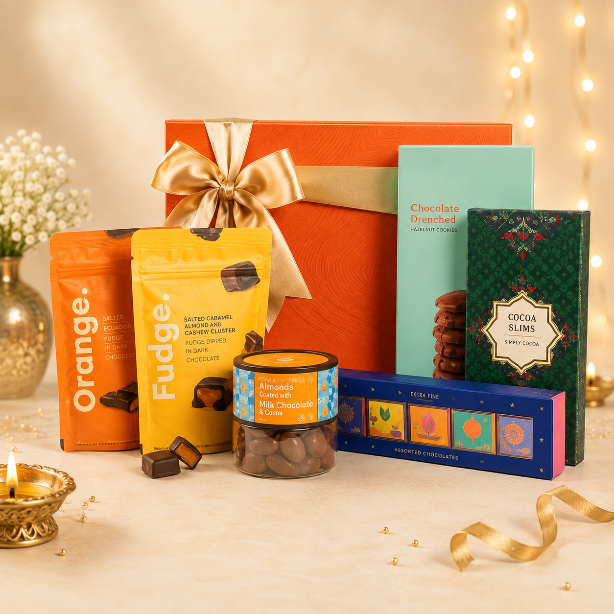 Chocolate Royal Hamper – Premium Festive Chocolate Gift Box