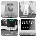 Clockwise Multifunctional Table Clock