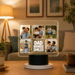 Personalized Dad Brings Smiles LED Photo Lamp