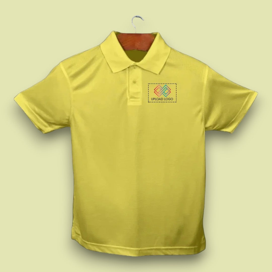 Performance Polo T-shirt with Embroidered Logo