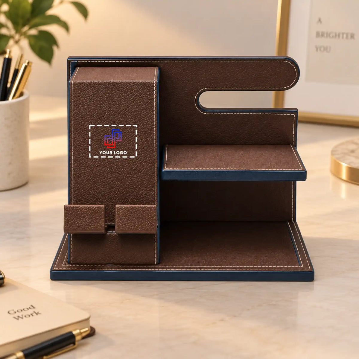 Premium Multifunctional Executive Desk Organizer Stand