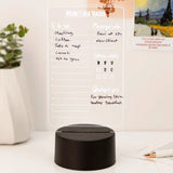 Personalized Daily Task Master LED Lamp