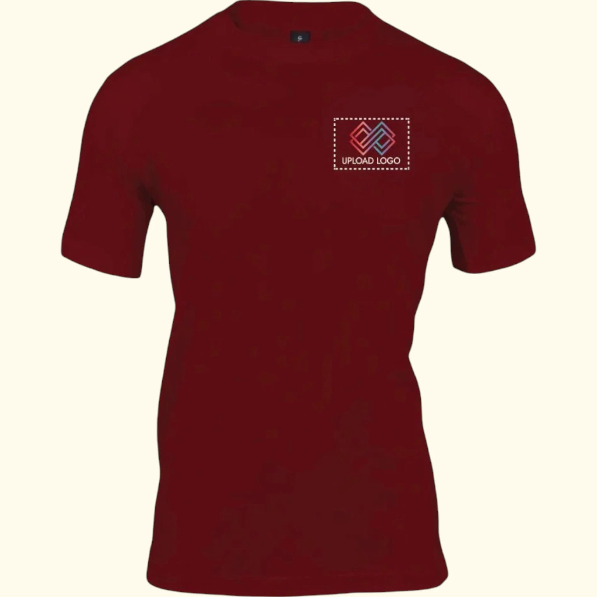 Premium Bio-wash Round Neck T-shirt with Logo