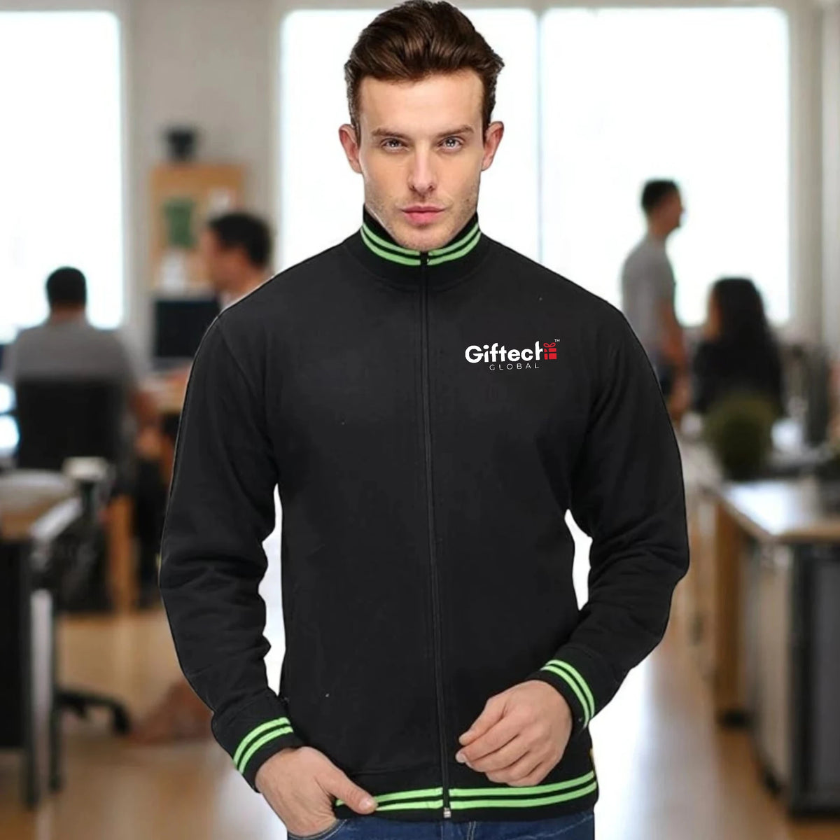 Solid Core Hoodie with embroidered logo
