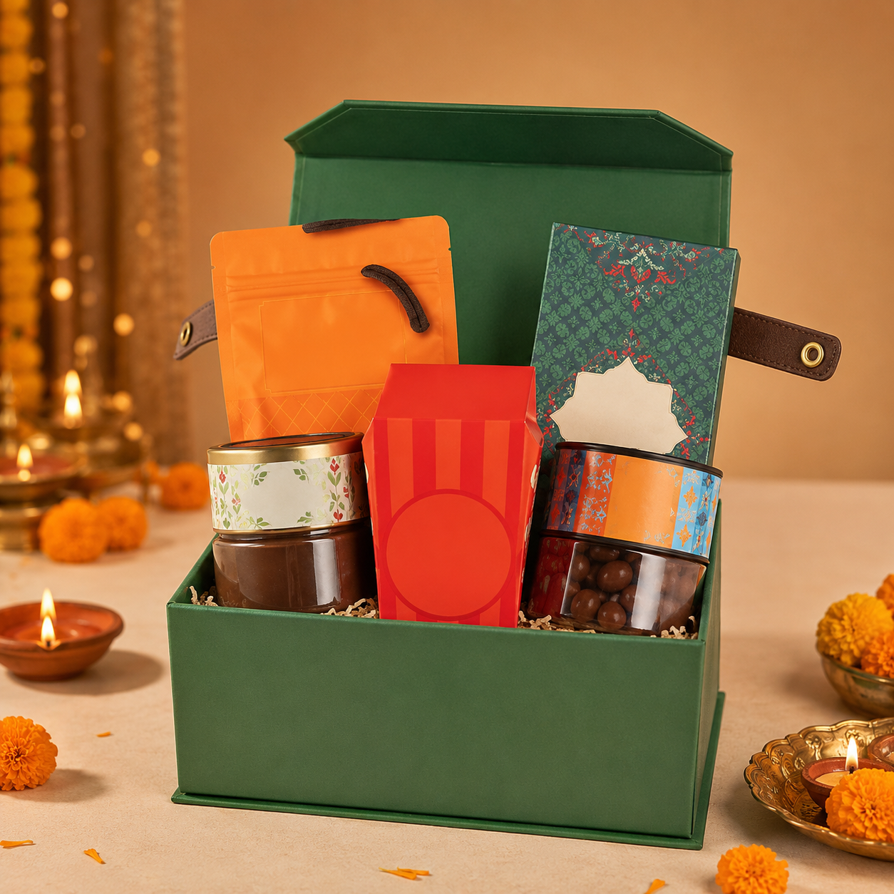 Heritage Hamper Box – Premium Gourmet Chocolate Gift Set